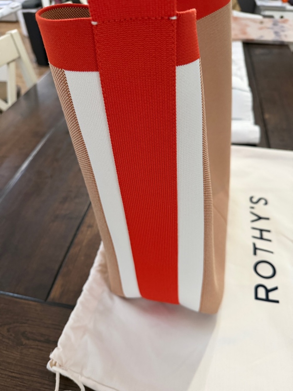 Rothy's Caramel Spice Bucket Bag - Picture 2 of 7
